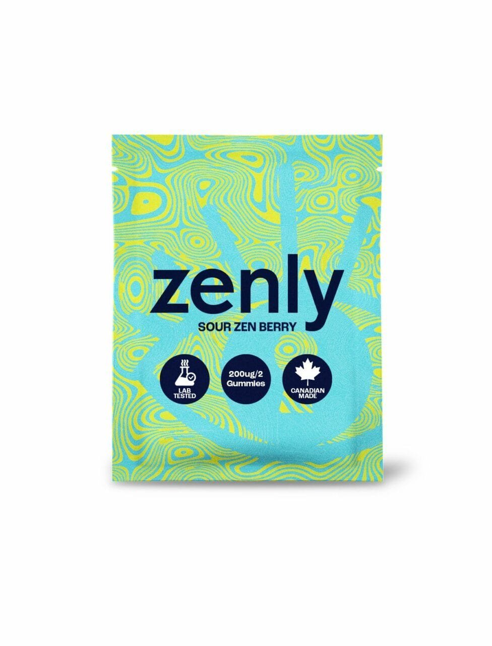 Zenly – LSD Gummies – Sour Zen Berry – 200ug (100ug per gummy)