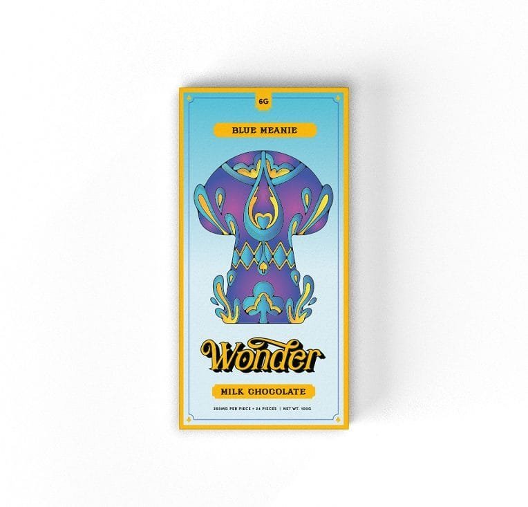 Wonder – Blue Meanies Chocolate Bar – Milk Chocolate - Image 3