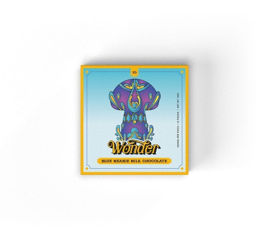 Wonder – Blue Meanies Chocolate Bar – Milk Chocolate