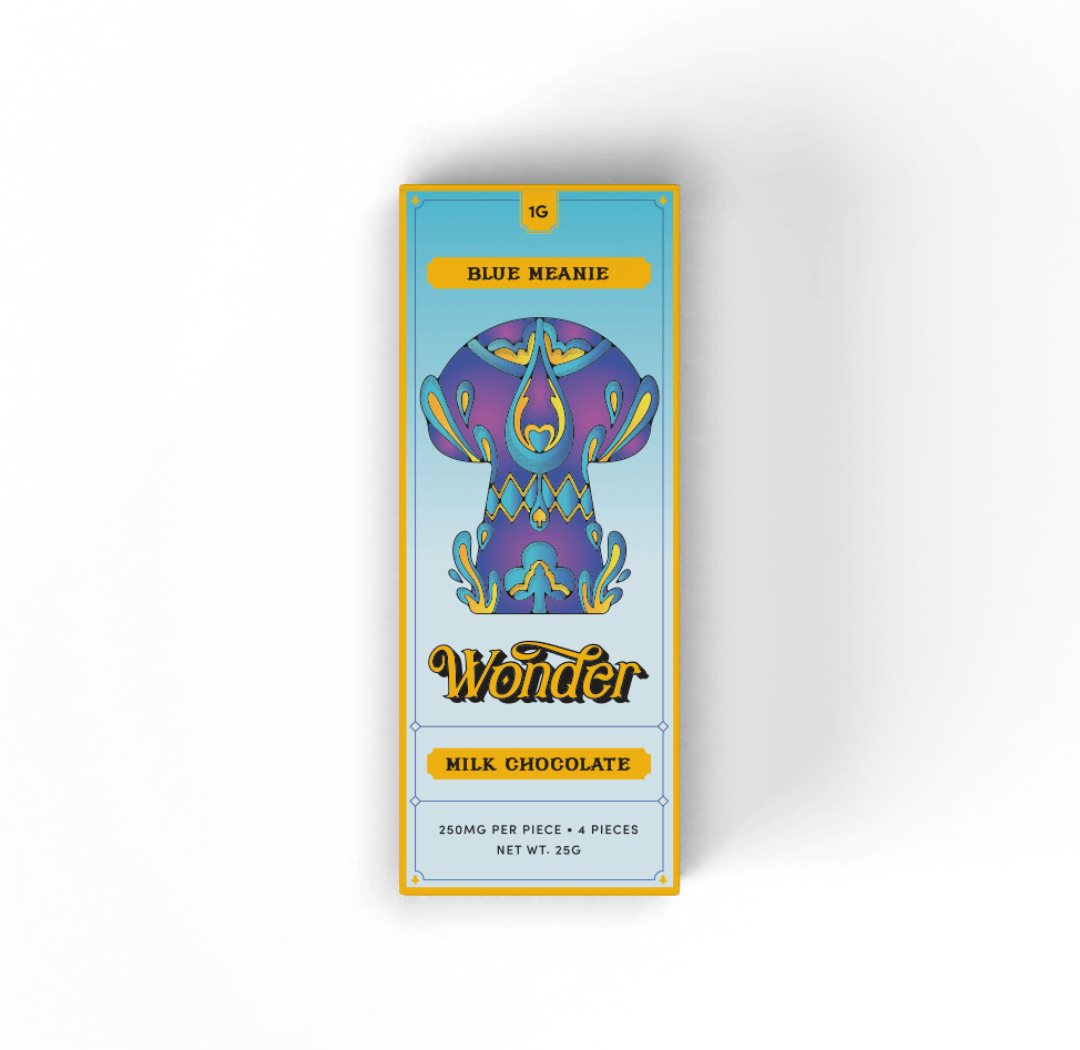 Wonder – Blue Meanies Chocolate Bar – Milk Chocolate - Image 2