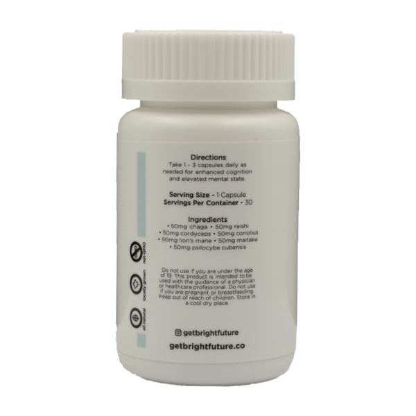 Bright Future – Microdose Capsules – The Micro – (50mg x 30 Capsules) - Image 2