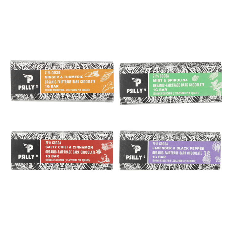 Psilly – Dark Chocolate Bar – Ginger & Turmeric - Image 7