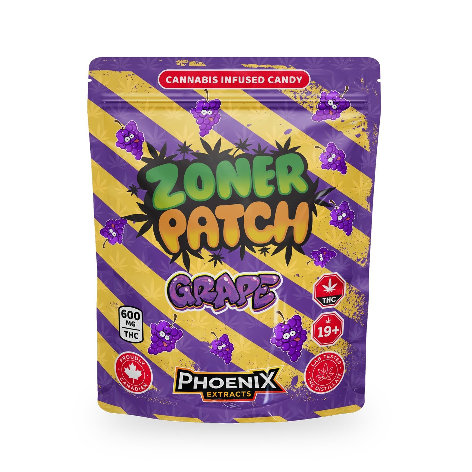 THC Candy – Zoner Patch – 600 MG – Phoenix Extract - Image 6
