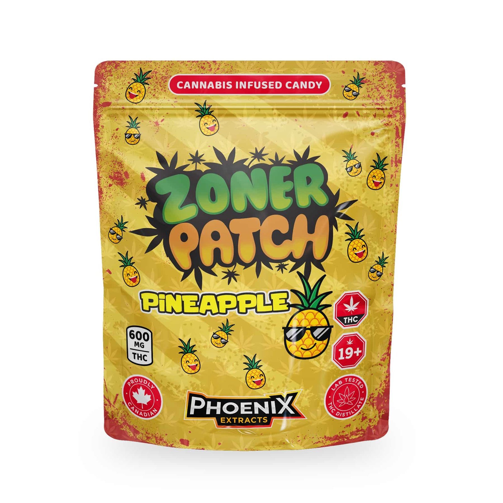 THC Candy – Zoner Patch – 600 MG – Phoenix Extract - Image 4