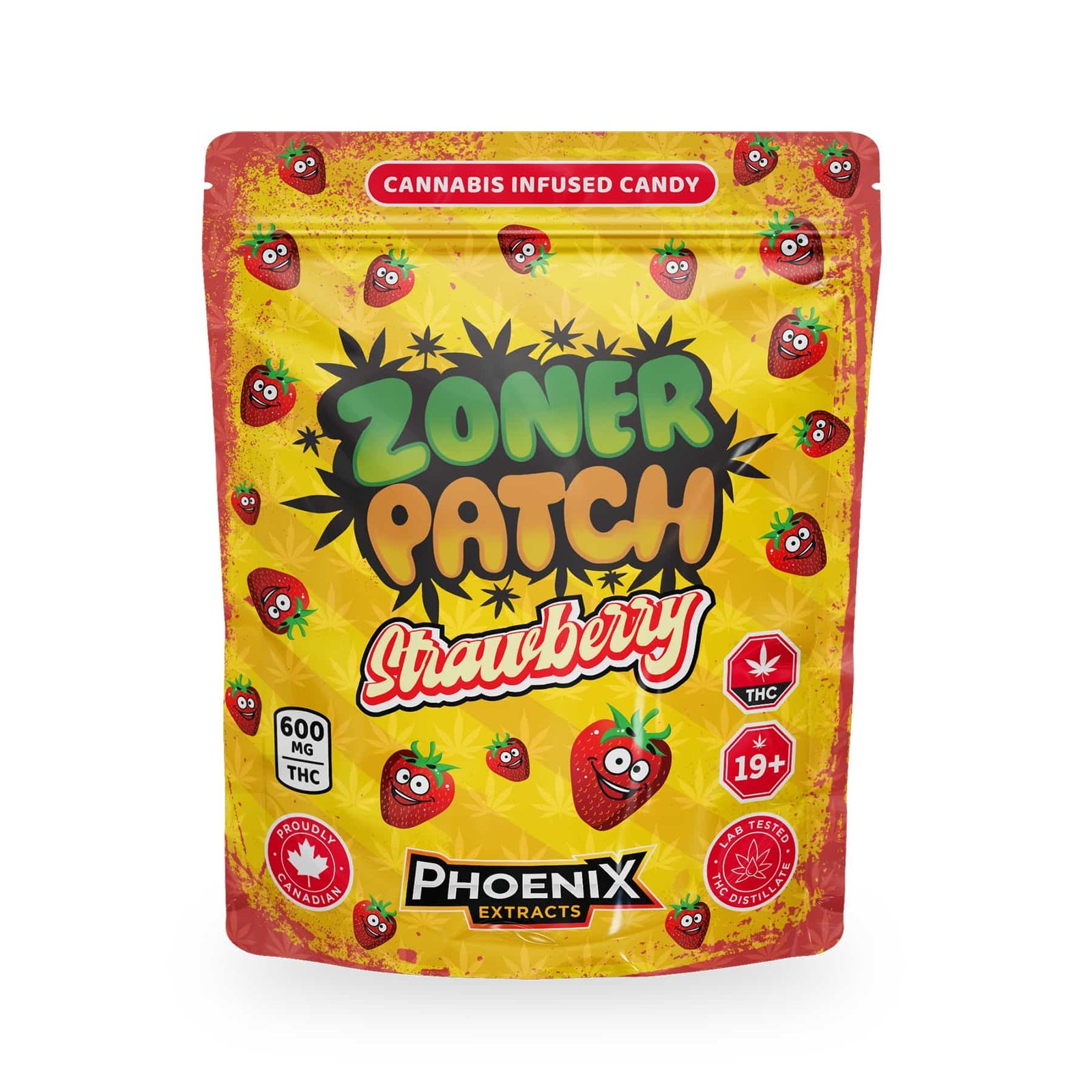 THC Candy – Zoner Patch – 600 MG – Phoenix Extract - Image 3