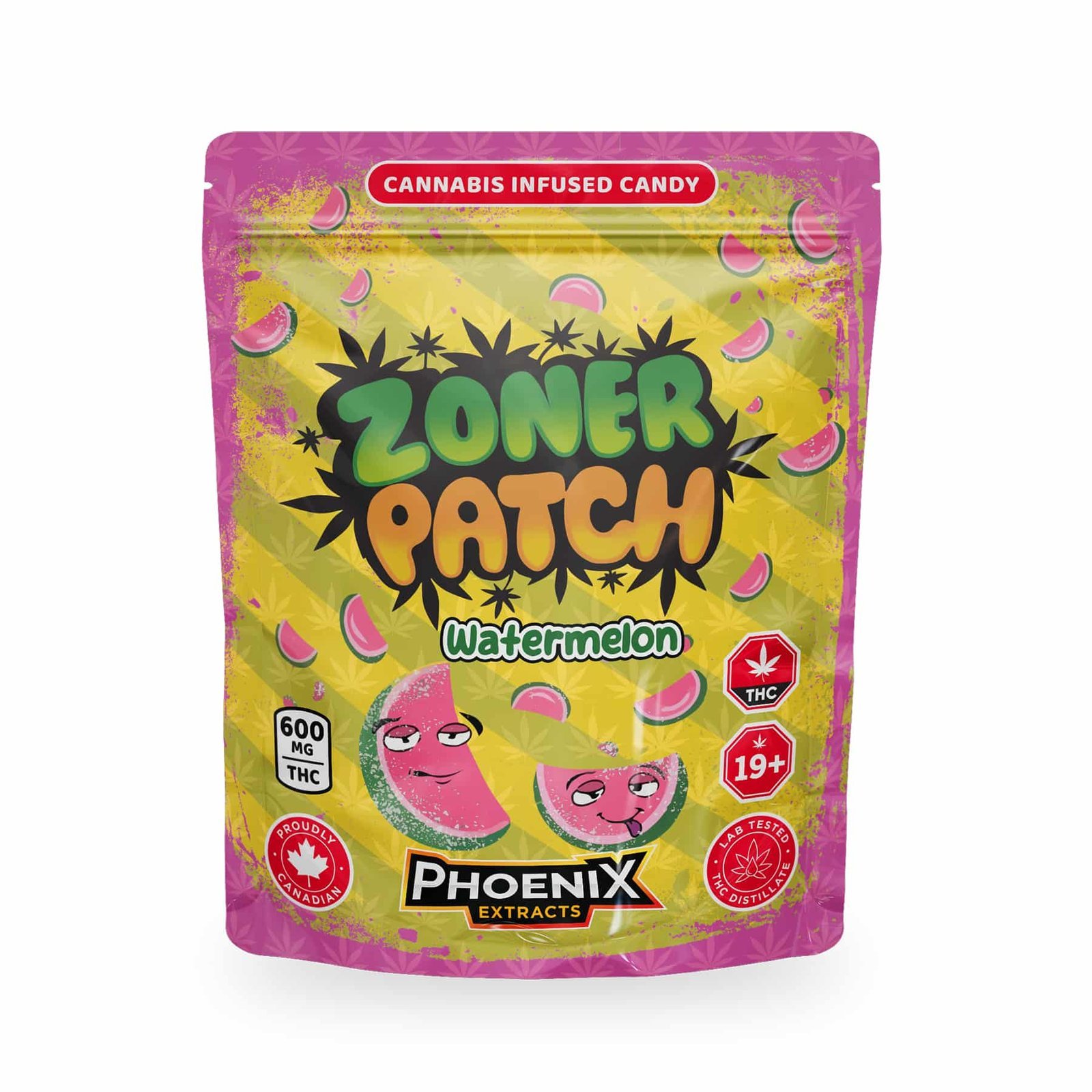 THC Candy – Zoner Patch – 600 MG – Phoenix Extract - Image 2