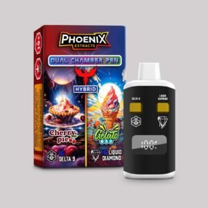 THC Disposable Vape Pen – HYBRID – Dual Chamber – 2 G