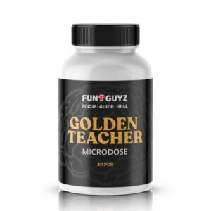 Golden Teacher – Mushrooms Microdosing Capsules – 20 pcs