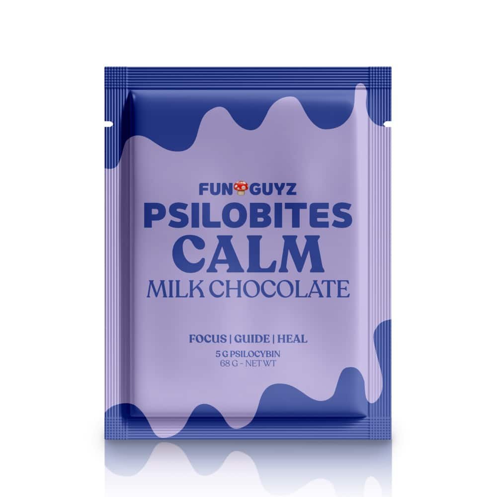Psilobites Calm 5 G – Psilocybin Chocolate Bar