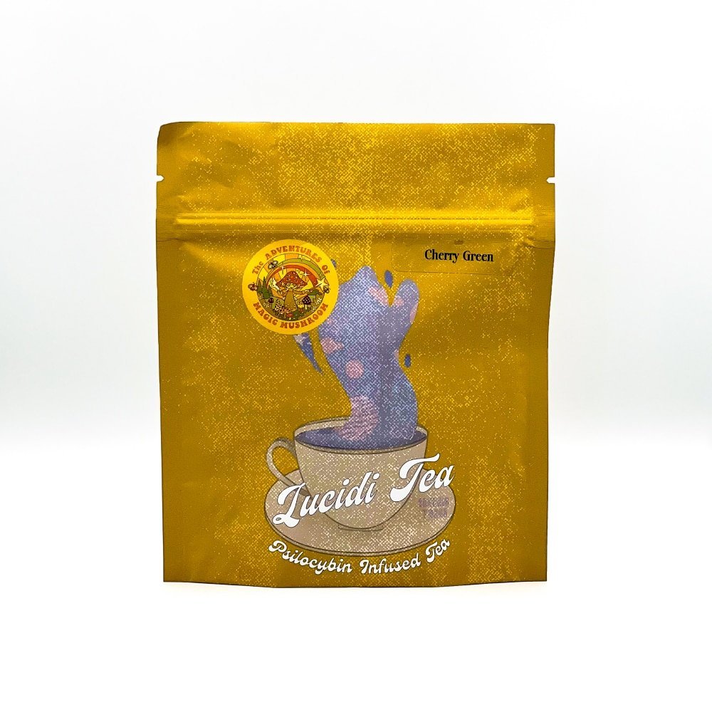 Lucidi Tea Cherry Green 7G – Psilocybin Infused Tea