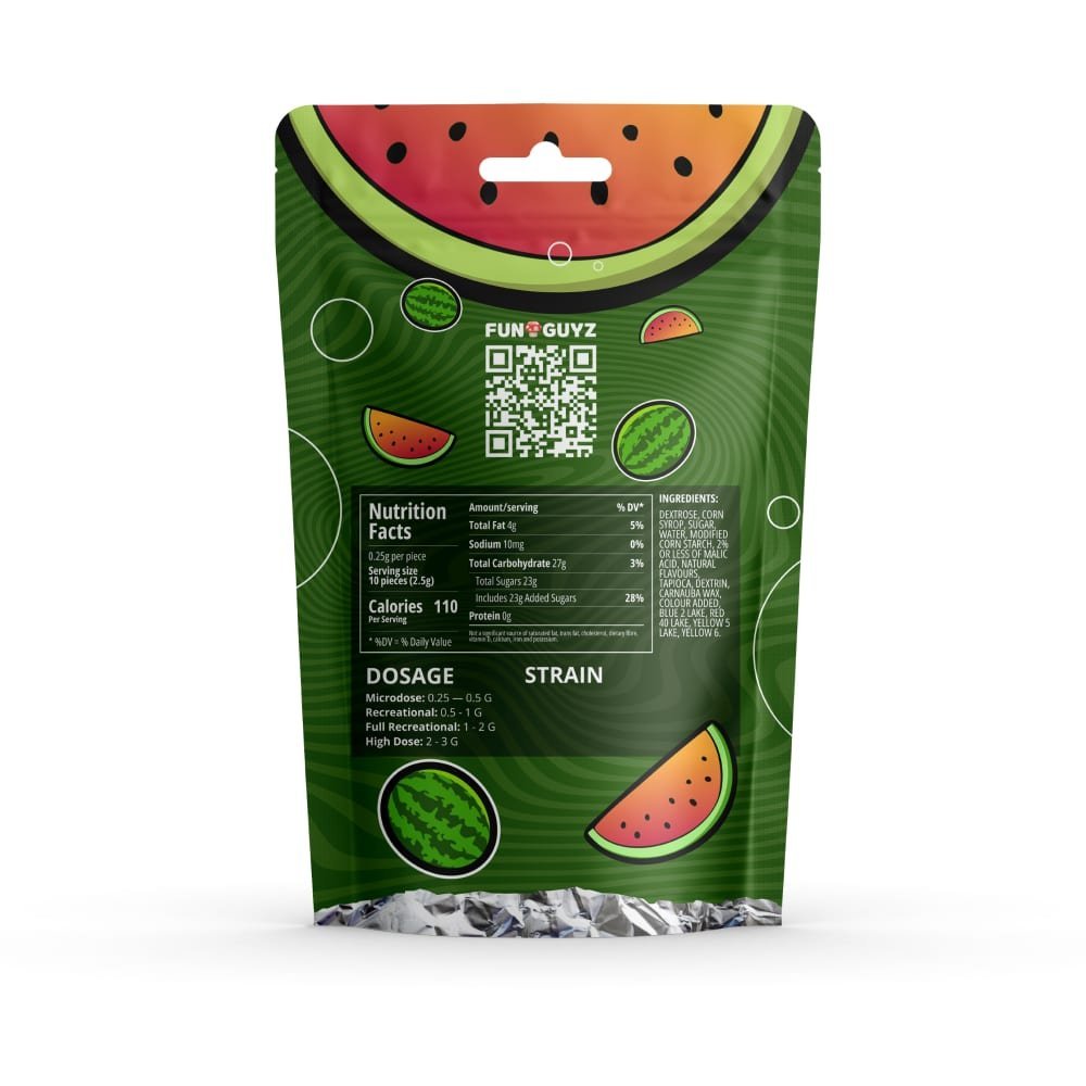 FunGuyz Psilocybin Gummies – Watermelon - Image 2