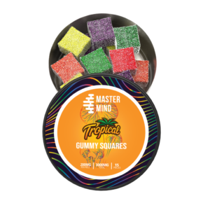 Mastermind – Tropical Gummy Squares 3000mg (200mgx15) | Shroom Edibles