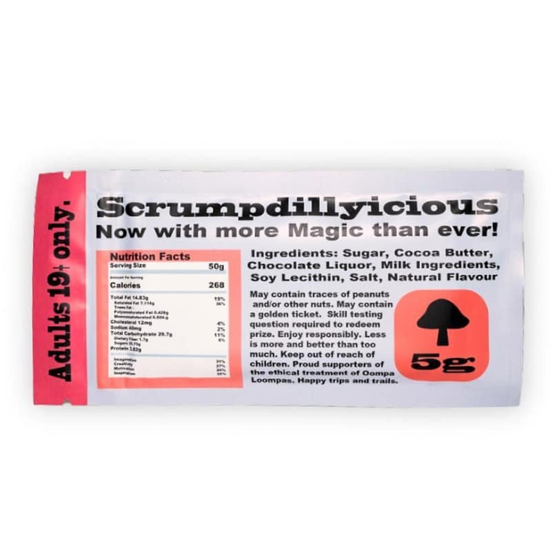 Wonka Shroom Chocolate – Psilocybin Chocolate 5 G - Image 2